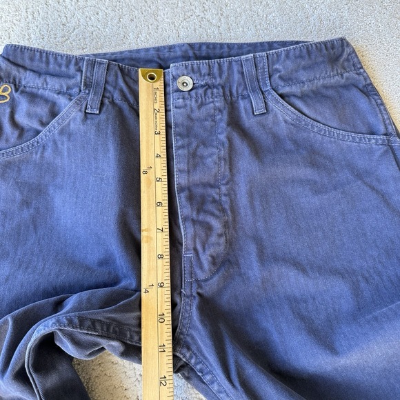 Birdwell Beach Britches Twill Crop Pants Made USA Size 30x24.5 $128 - Picture 11 of 15